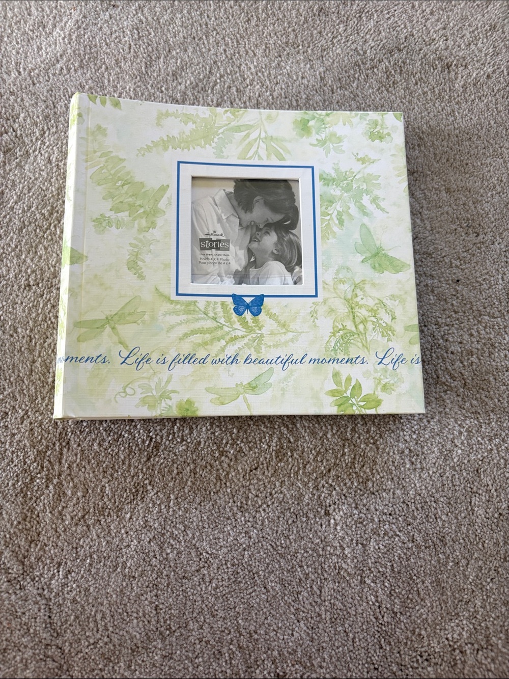 Hallmark Green and Blue Butterfly Photo Album